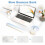 Ergonomic Keyboard Wrist Rest and Mouse Pad Set 5