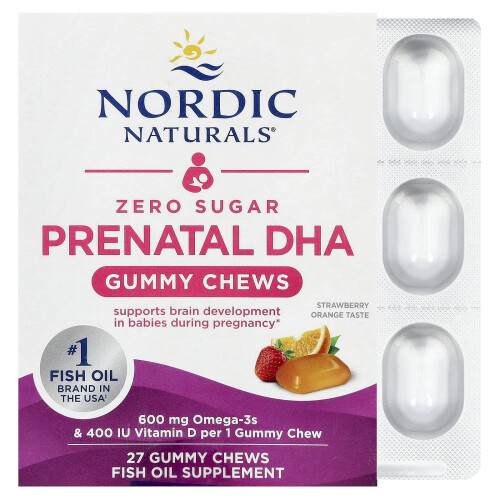 Nordic Naturals Nordic Naturals, Μη Ζάχαρη Γαστρικής ΔΕΑ, Ροζ Λεμόνι, 27 Γλυκούρες