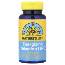 Nature's Life, B-1, 500 mg, 50 Tabletów