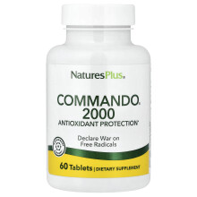 NaturesPlus, Commando 2000, 60 Tablets