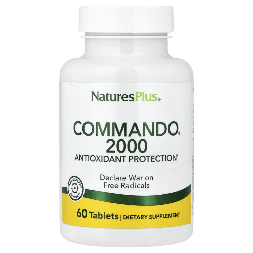 NaturesPlus, Commando 2000, 60 Tablets