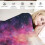 Κουβέρτα Galaxy Throw από φανέλα 40x50 ίντσες 3