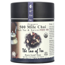 The Tao of Tea, Biologische Zwart Thee & Kruiden, 500 Mile Chai, 4 oz (114 g)