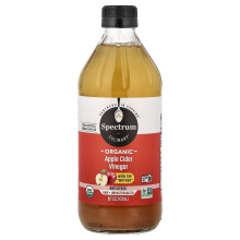 Spectrum Culinary, Biologische Appel Azijn, Ongefilterd, 16 fl oz (473 ml)
