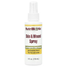 NutriBiotic, Spray de Pele e Ferida com Extrato de Sementes de Limão, 4 fl oz (118 ml)