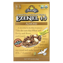 Cereale Sprontati Crunchy Almond di Food For Life, Ezekiel 4:9, 16 oz (454 g)