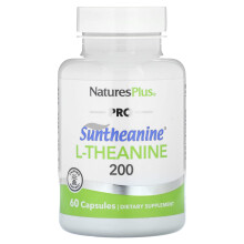 NaturesPlus, Pro, Suntheanine L-Theanine 200, 100 mg, 60 Kapslar