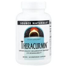 Source Naturals, Theracurmin, 600 mg, 60 vegetarische Kapseln