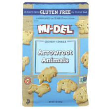 Mi-Del Cookies, Křehké cookies, Arrowroot Animals , 8 oz (227 g)