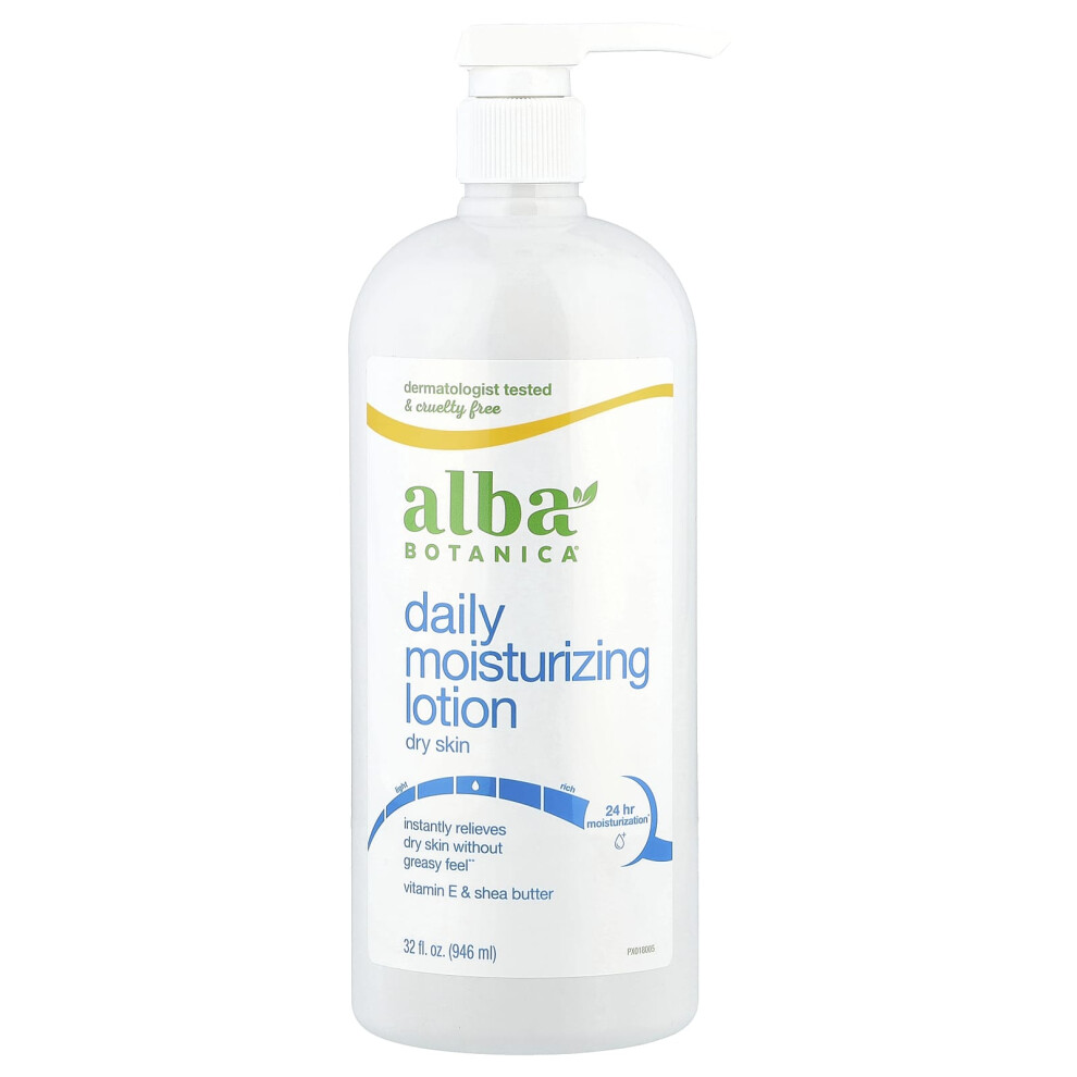 Фото - Дезодорант Alba Botanica , Cieniująca Krem do Ciała, Skóra Sucha, 32 fl oz (946 ml)