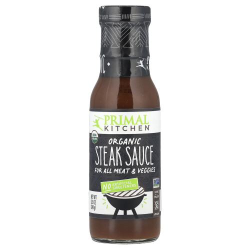 Primal Kitchen, Ekologisk stekssås, Sockerfri, 8,5 oz (241 g)