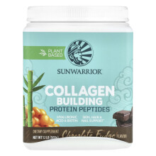 Sunwarrior, Kollagen-Bau-Protien-Peptide, Schokoladen-Eis, 1.1 lb (500 g)
