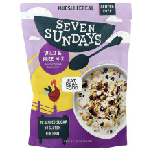 Seven Sundays, Muesli Cereal, Wild & Free Mix, Blauwebessen Chia Buckwheat, 12 oz (340 g)