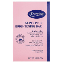 Dermisa, Super Plus Verhelderende Bar Zeep, 3 oz (85 g)