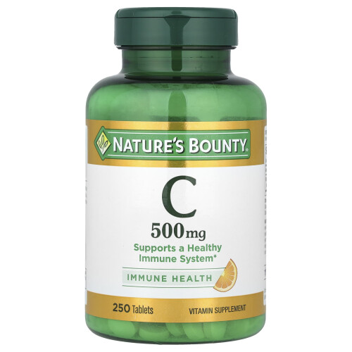 Nature's Bounty, Vitamine C, 500 mg, 250 Tablets