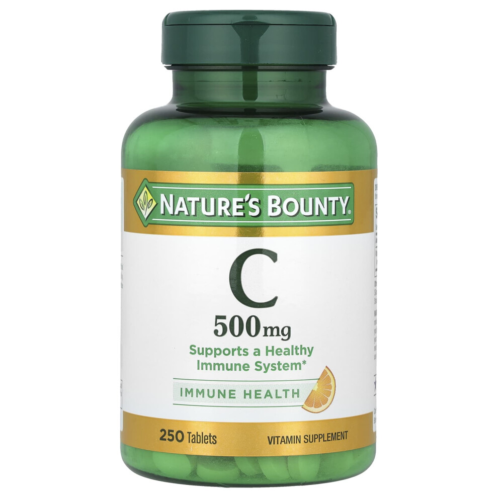 Nature's Bounty , Vitamin C, 500 Mg, 250 Tablets