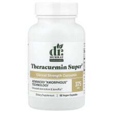 Dr. Murray's, Theracurmin Super, Clinical Strength Curcumin, 60 Vegan Capsules