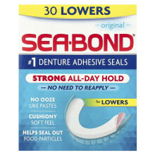SeaBond, Denture Adhesief Seals, Origineel, 30 Lage