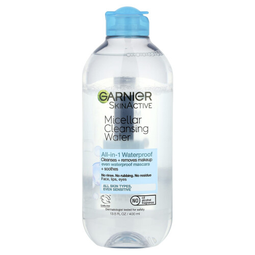 Garnier Garnier, SkinActive, Νερό Καθαρισμού με Μικέλλες, Waterproof, 13.5 fl oz (400 ml)