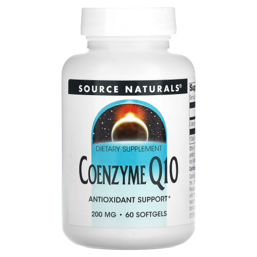 Source Naturals, Coenzima Q10, 200 mg, 60 Softgels