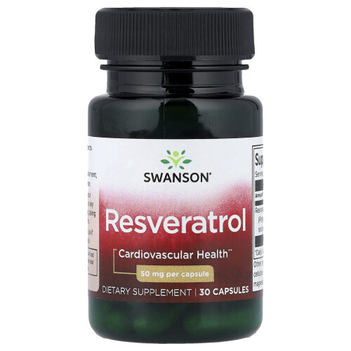 Swanson, Ρεσβεράτρωλ, 50 mg, 30 Φύλλα