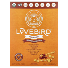 Lovebird, Cereale Senza Grano Organico, O's di Miele, 7 oz (198 g)