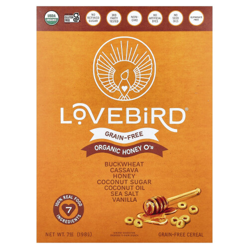 Lovebird, Οργανική Grain-Free Κριού, Χυμό Ο's, 7 oz (198 g)