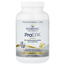 Nordic Naturals, ProEPA, Lemon, 1 000 mg, 180 tabletek w formie kapsułek miękkich