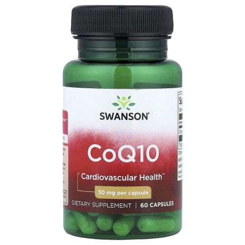 Swanson, CoQ10, 30 mg, 60 Kapseln