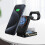 Ασύρματος σταθμός φόρτισης 15W 3 σε 1 για Android, iPhone, Apple, Samsung και iPad 2