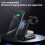 Ασύρματος σταθμός φόρτισης 15W 3 σε 1 για Android, iPhone, Apple, Samsung και iPad 6