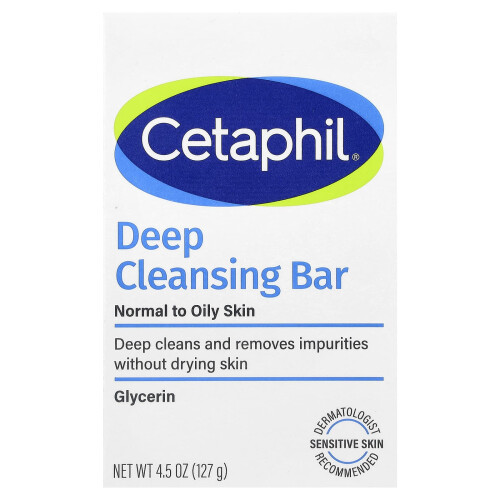 Cetaphil Cetaphil, Βαρύ Καθαριστική Μπάρα, 4.5 oz (127 g)