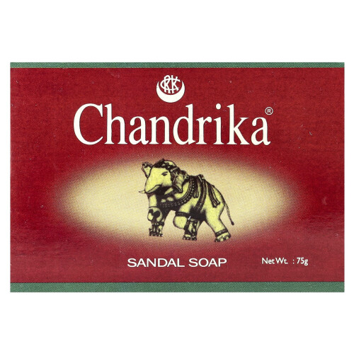 Chandrika Soap, Μπαρ Σαπουνιού με Σανδάλι, 75 g