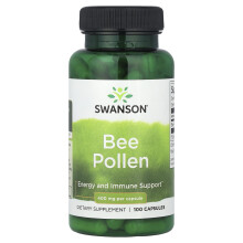 Swanson, Bee Pollen , 400 mg , 100 Capsules