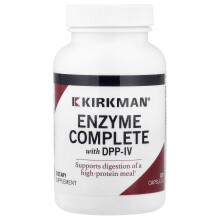 Kirkman Labs, Enzyme Complete Med DPP-IV, 120 Kapsler