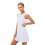 Vestido feminino sem mangas para tênis e golfe com shorts e 4 2