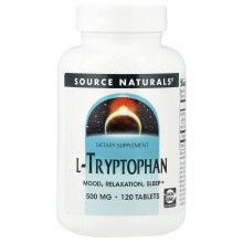 Source Naturals, L-Tryptophan, 120 Tabletten