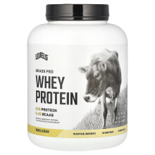 Levels, Proteína en Polvo de Leche de Vacuno de Pastoreo, vainilla, 5 libras (2.27 kg)