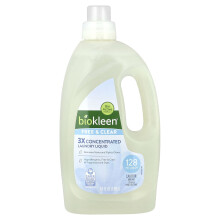 Biokleen, Pesuaine, Vapaa & Selkeä, Tuoksu - Vapaa, 64 fl oz (1,89 L)