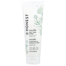 The Honest Company, Gevoelig, Gesicht + Lichaam Creme, Geen Parfum, 8,5 fl oz (250 ml)