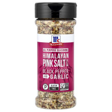 McCormick, Všestranné Zpětné, Himálajský Fialový Sůl s Černým Pepřem a Česnekem, 6,5 oz (184 g)