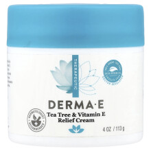 DERMA E, Τσάι Τρее & Βιταμίνη E Ανακούφιση Κρέμα, 4 oz (113 g)