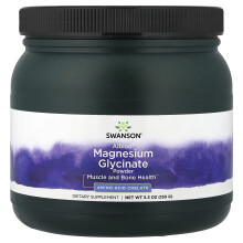 Swanson, Albion, Polvere di Magnesio Glicinato, 5.3 oz (150 g)