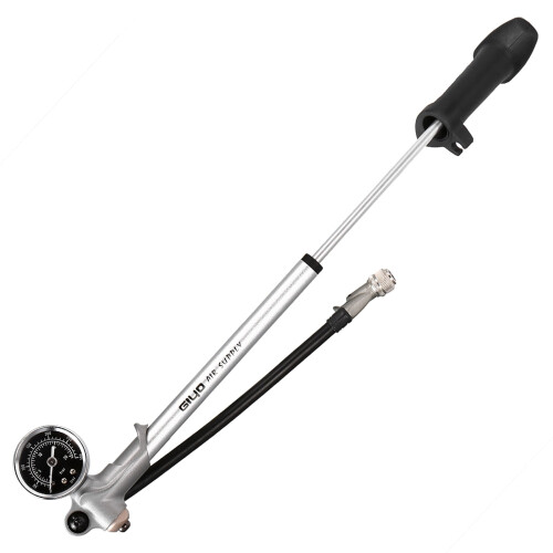 Pompa ad aria con valvola Schrader a leva per MTB, 300 PSI 2