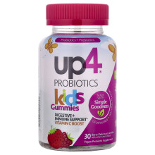 up4, Probiotica Kids Gummies,  Berry Delicious, 30 Gummies
