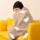 AuroraX heated shawl beige USB-rechargeable 1 piece 4