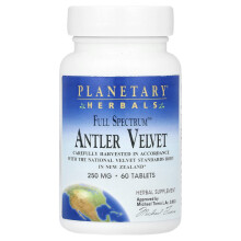 Planetary Herbals, Planetary Gyógynövények, Full Spektrum Antler Velvet, 60 Tablett (250 mg per Tablett)