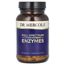 Dr. Mercola, Full Spectrum Enzymer, 90 Kapsler