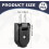 2-benet reservestik 250V10A sort – 15 stk. 2