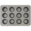 12-Cup Nonstick Aluminized Steel Muffin Pan, Contour Silver 8